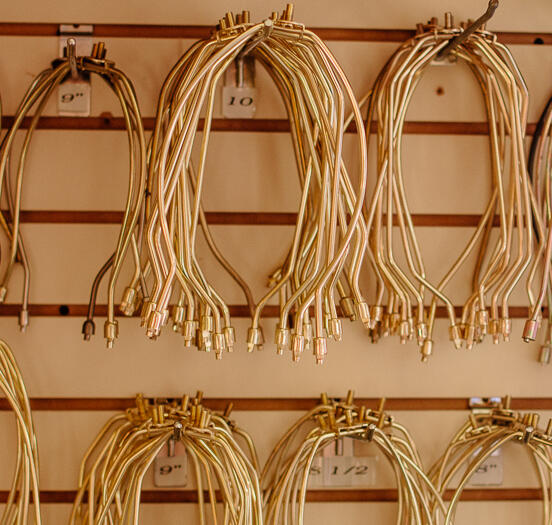 lampshade harps